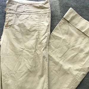 Calvin Klein Striped Khaki Pants